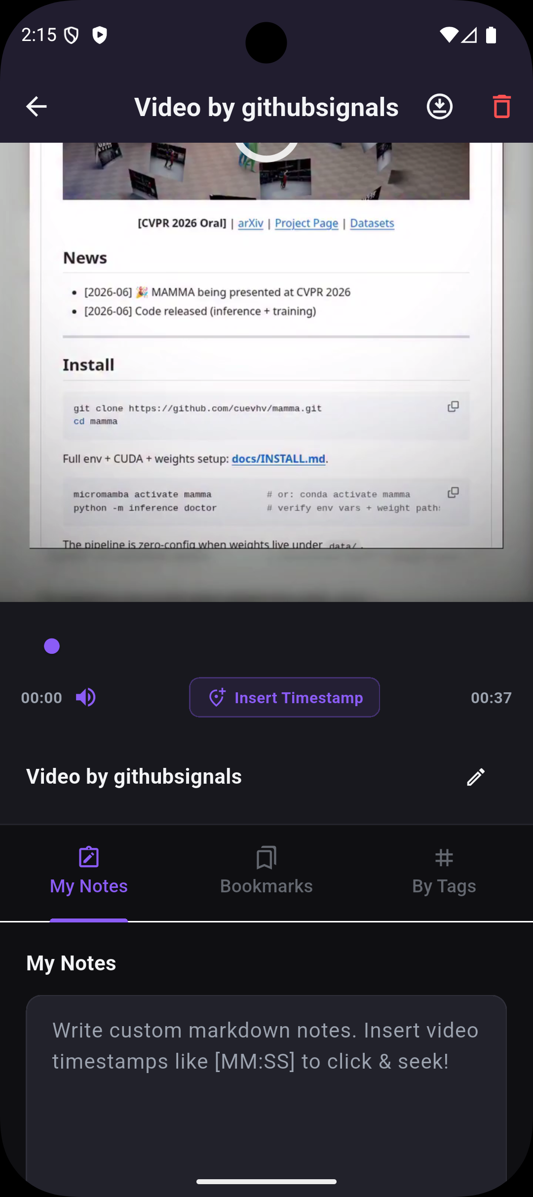 Download Option Detail